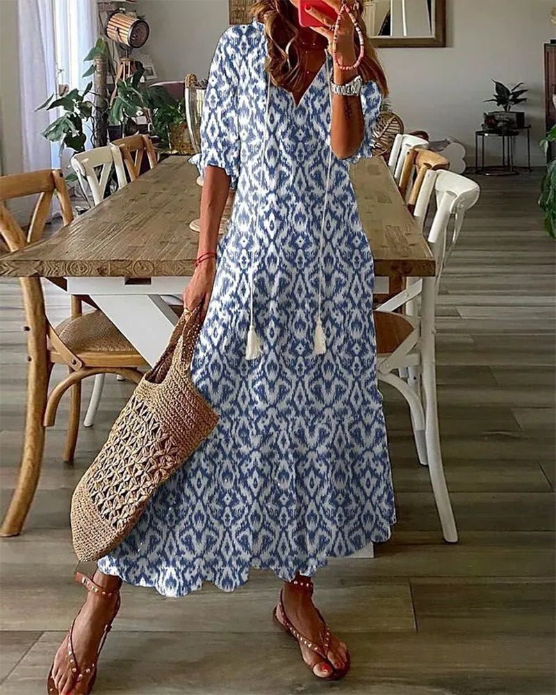 Diane | Robe bohème fluide