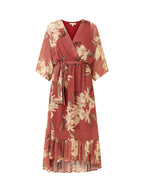 YASMINE™ - Robe Kimono Longue Élégante