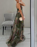 Donna | Enchanting Floral Print Maxi Dress