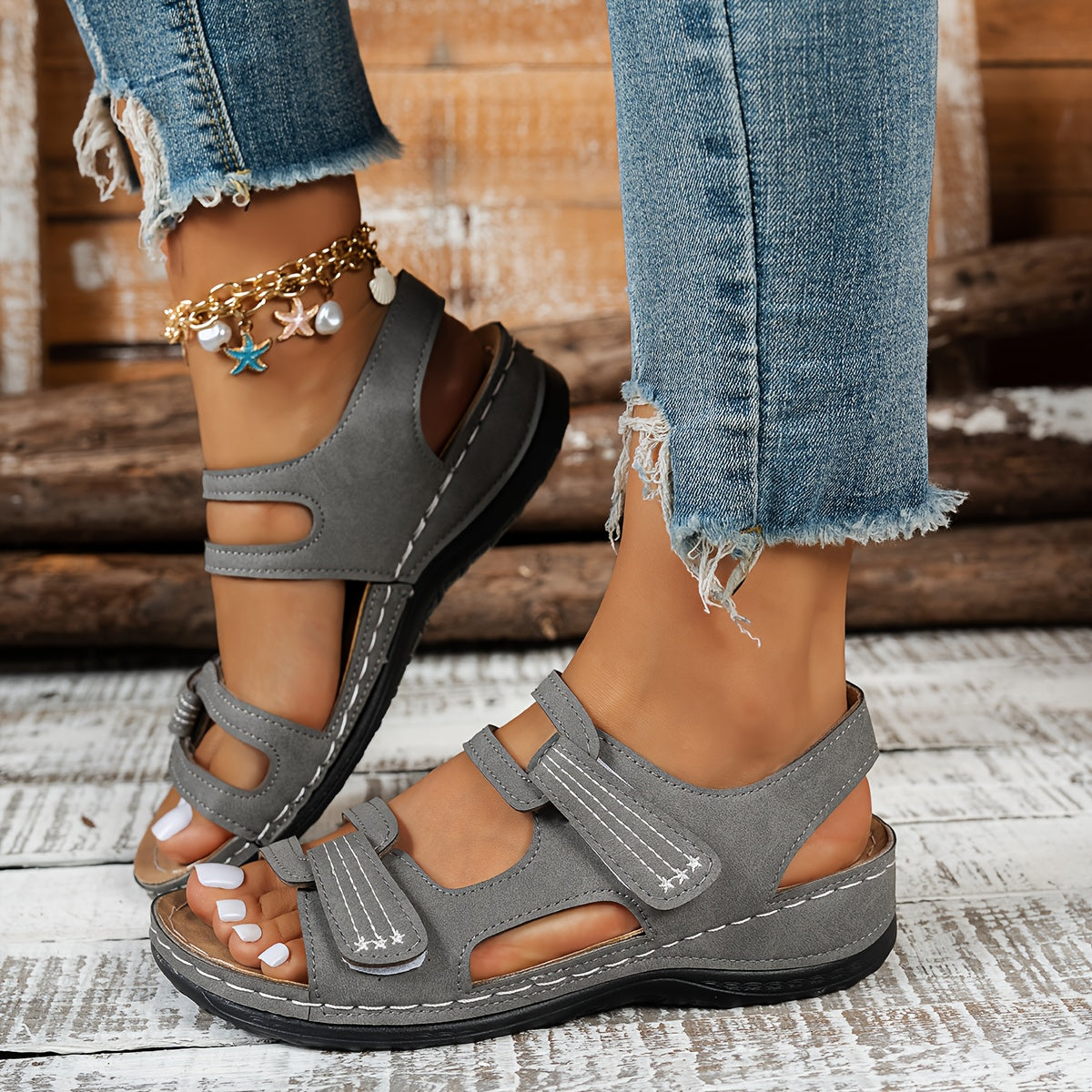 Norah | Active Comfort Strap Sandals