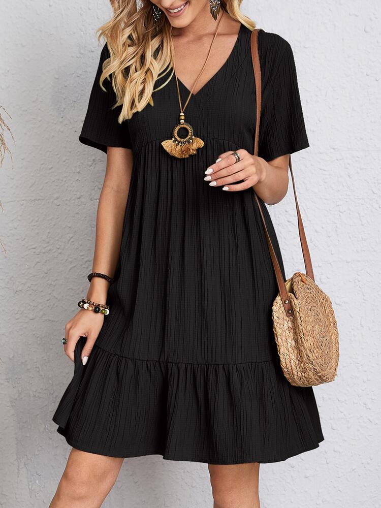 Norma | Layered Dress with Tummy Coverage