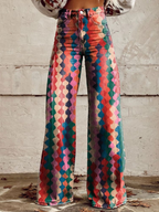 BETH™ - Pantalon ample bohème éclatant