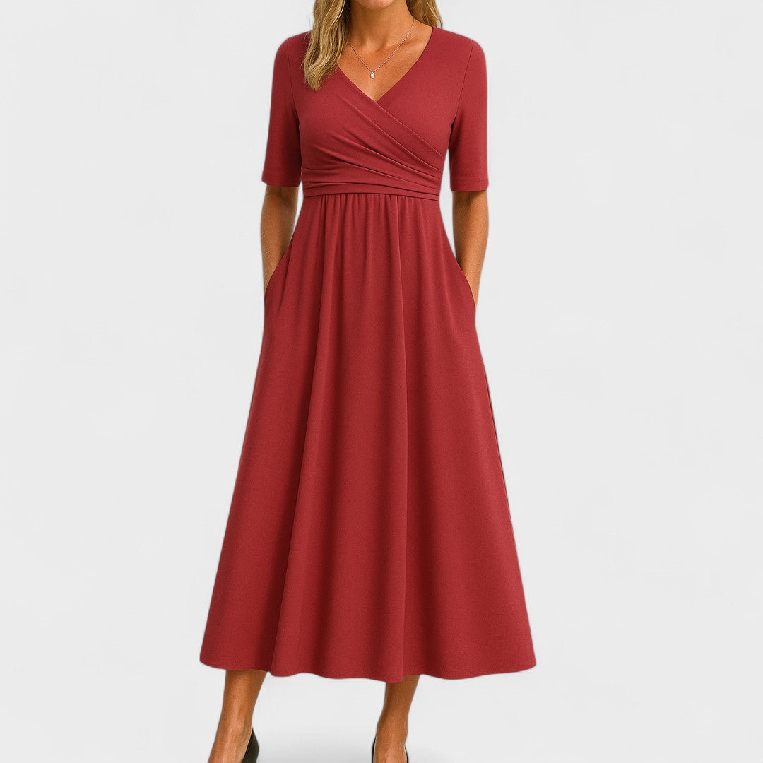 Diane | Robe Midi Élégante