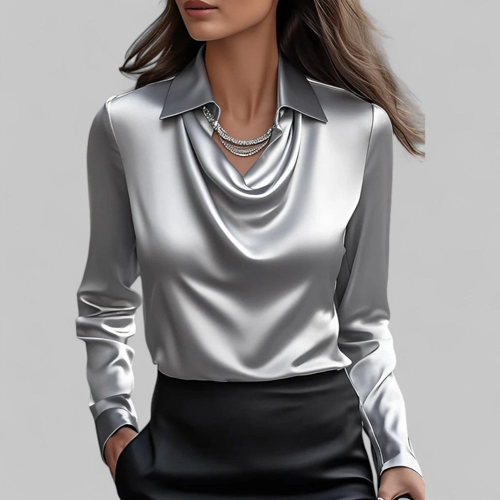 Patricia | Blouse à col bénitier