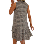 Sandra | Bohemian Print V-Neck Sundress