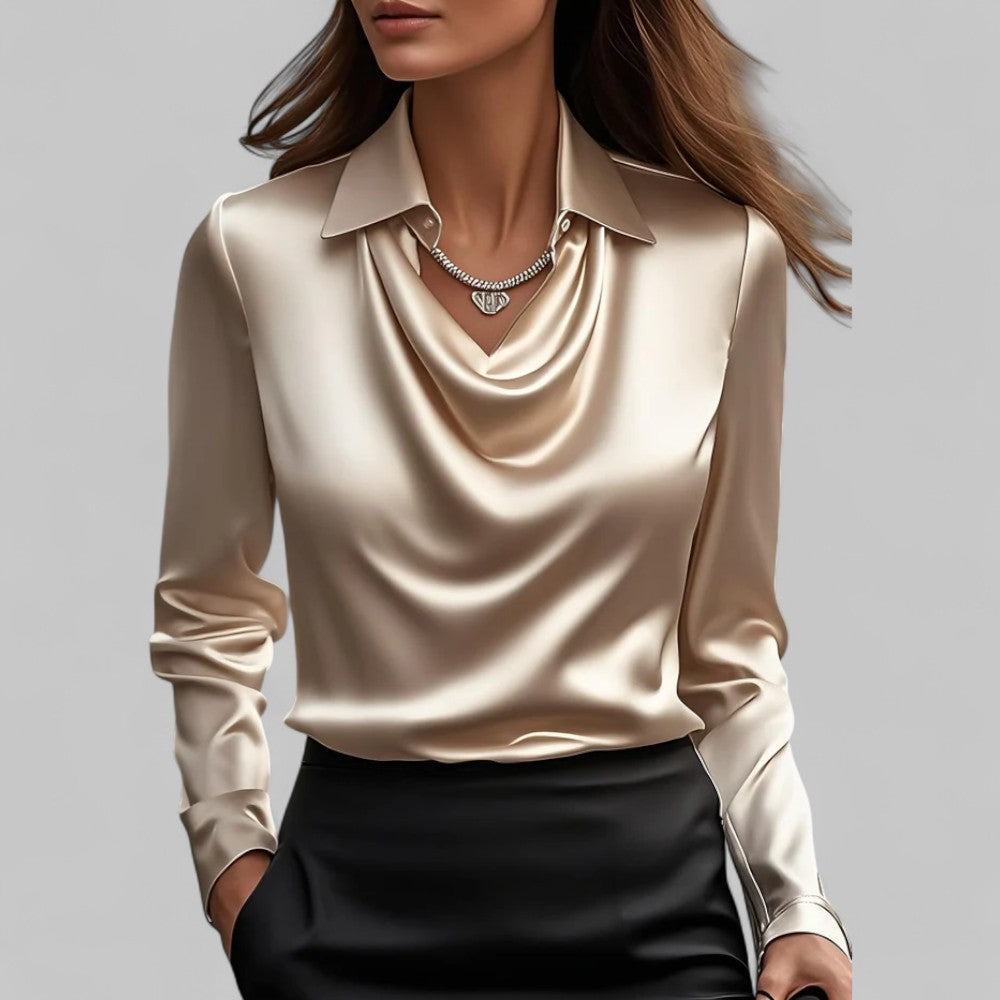 Patricia | Blouse à col bénitier