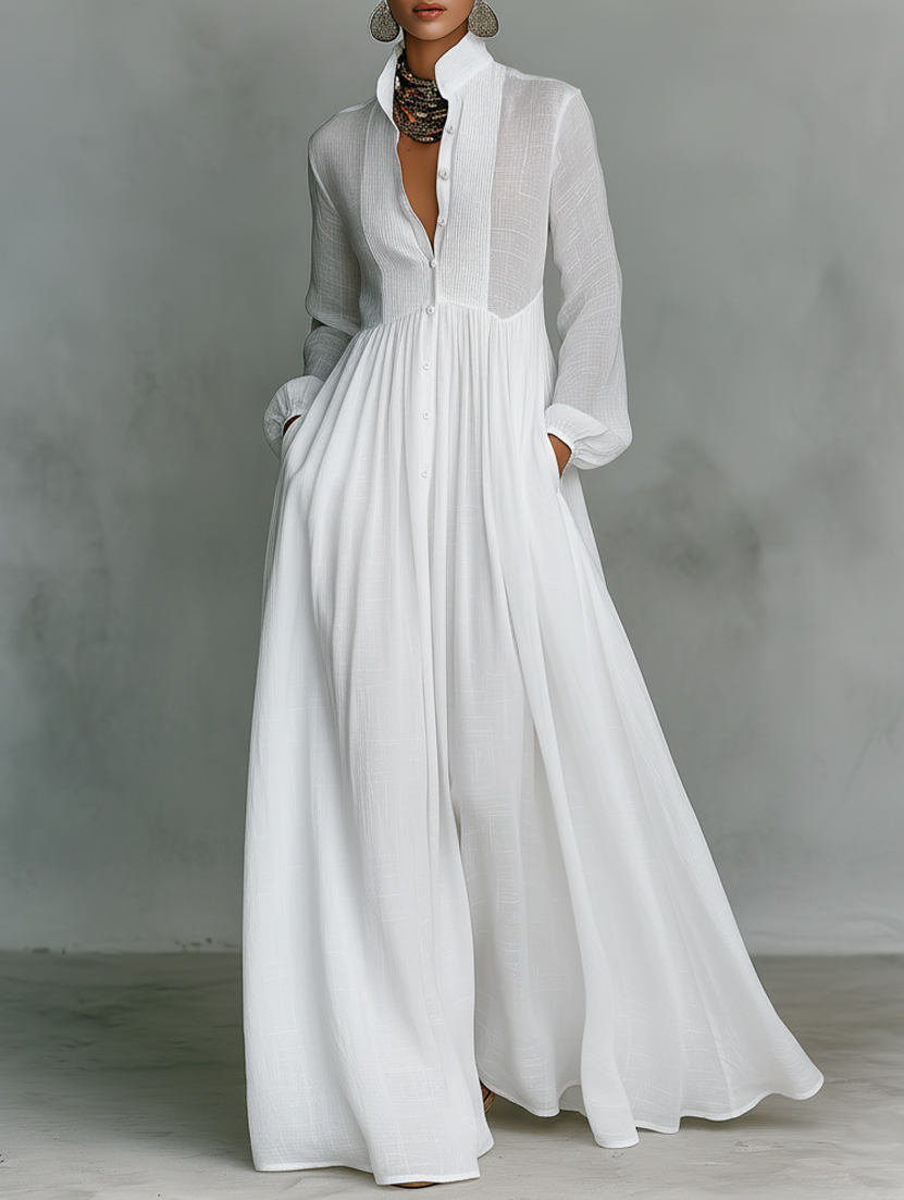 Helen™ | Minimalist Maxi Dress