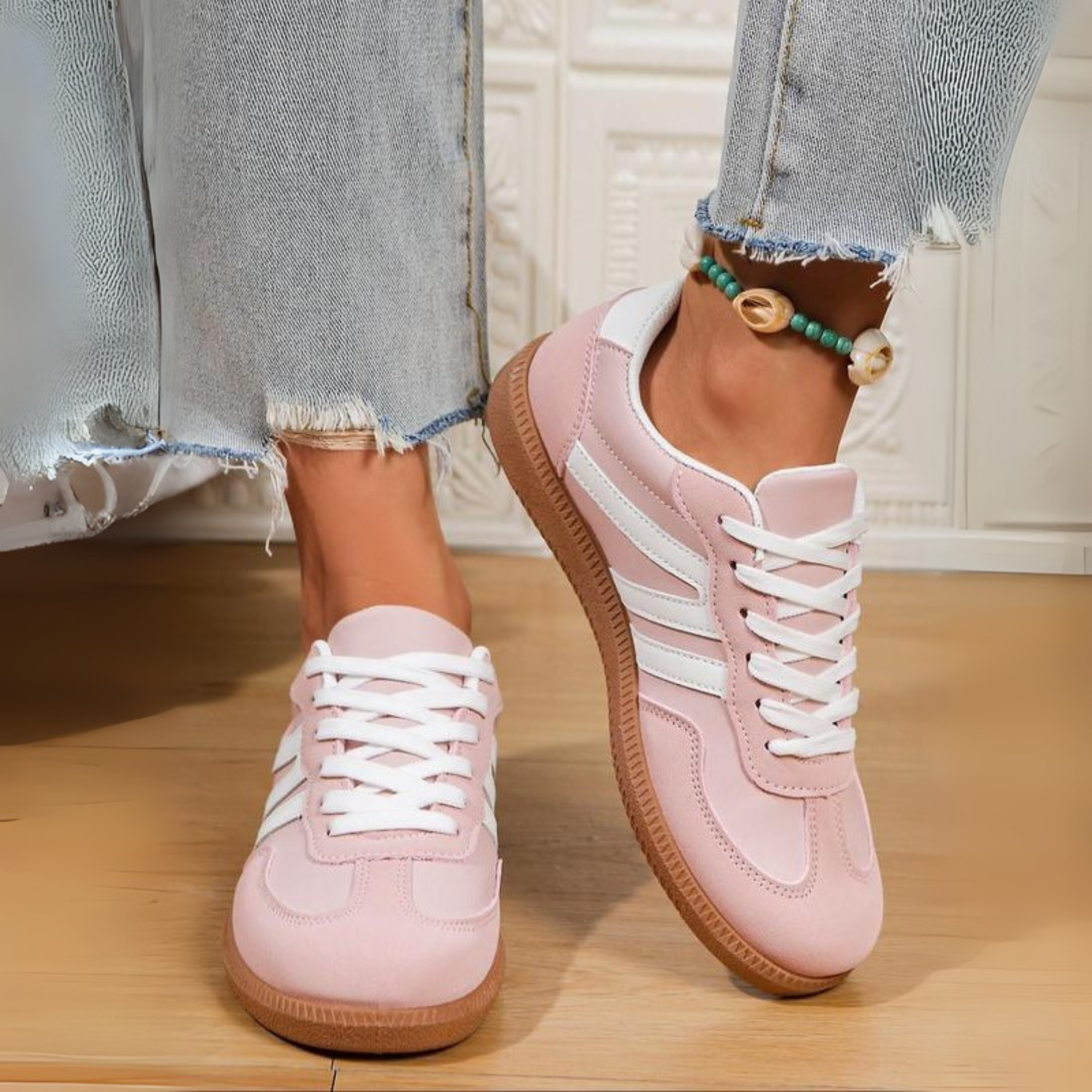 FUCHE™ - Baskets confortables à lacets et antidérapantes