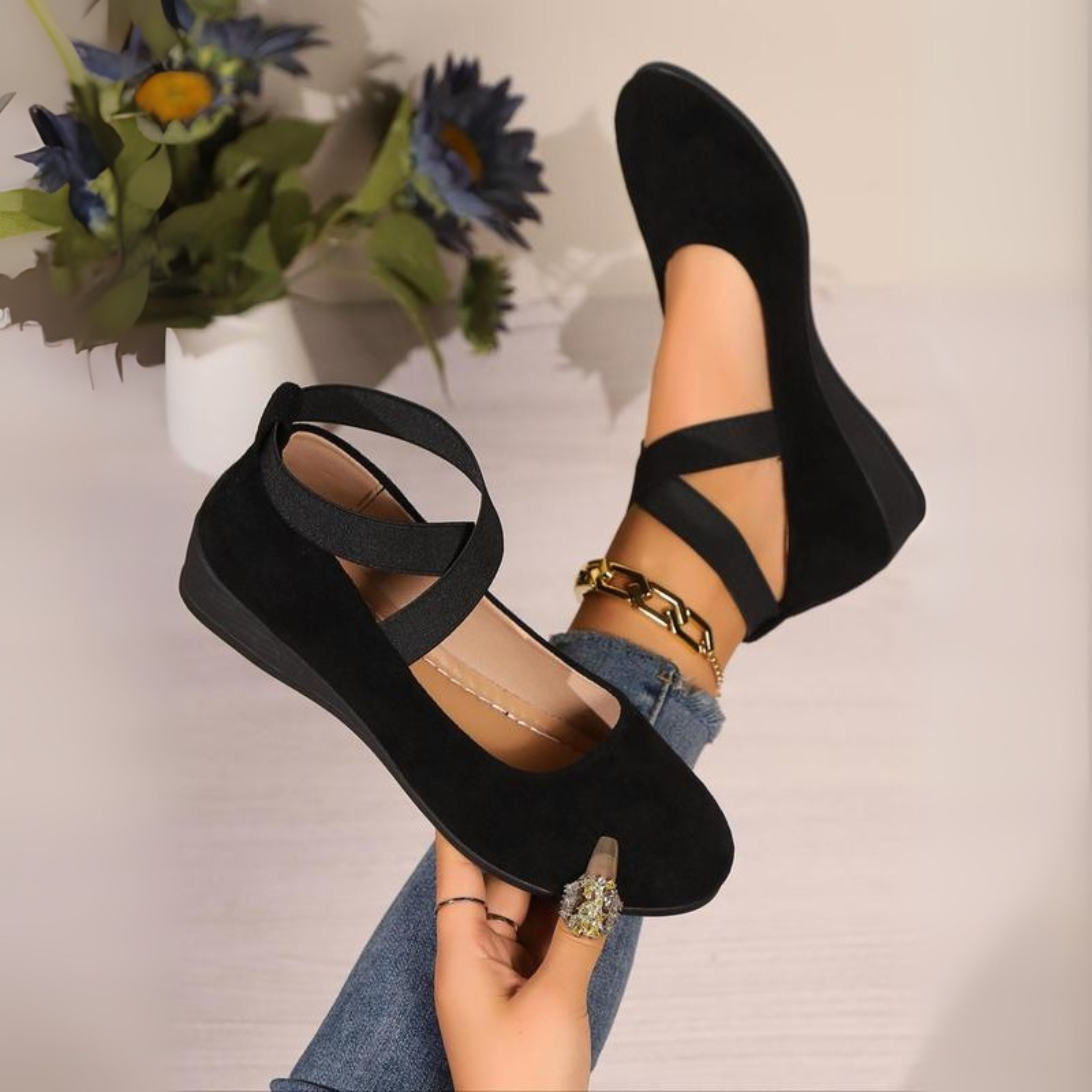 ANGEL™ – Chaussures compensées fermées et confortables