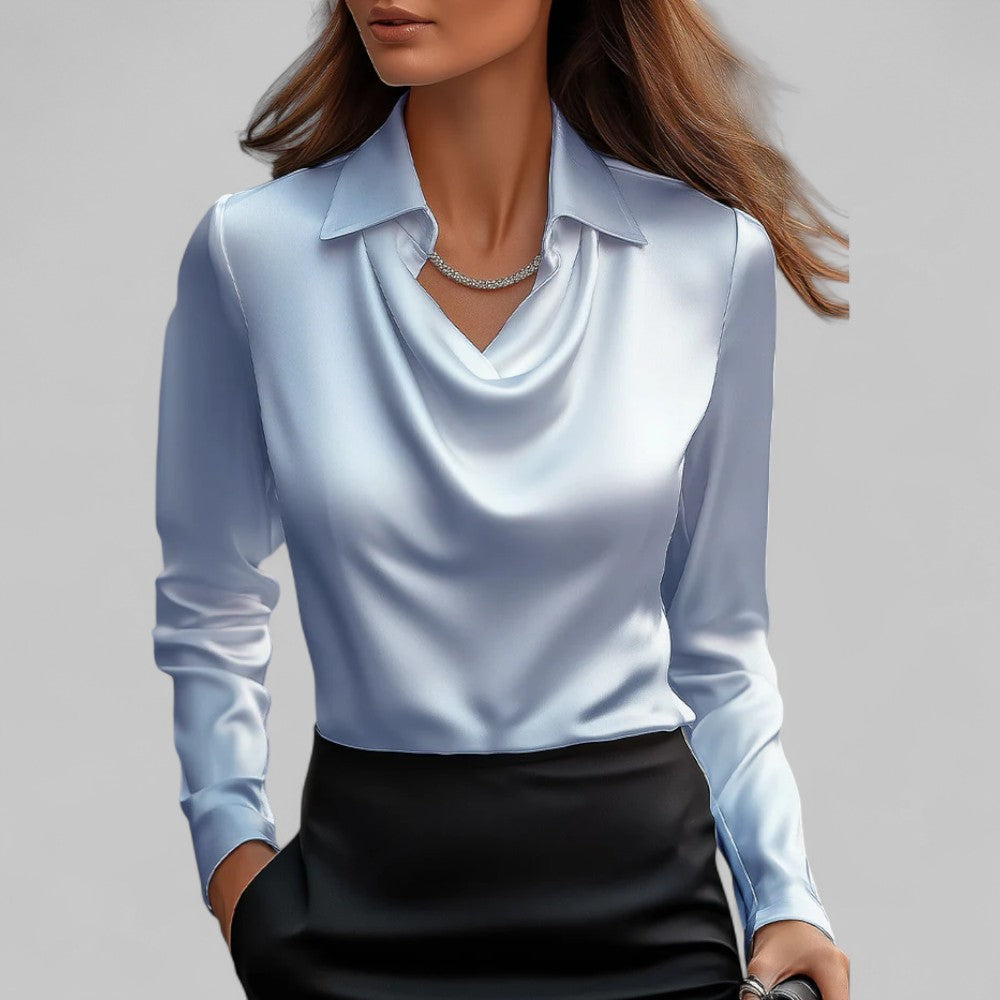 Patricia | Blouse à col bénitier