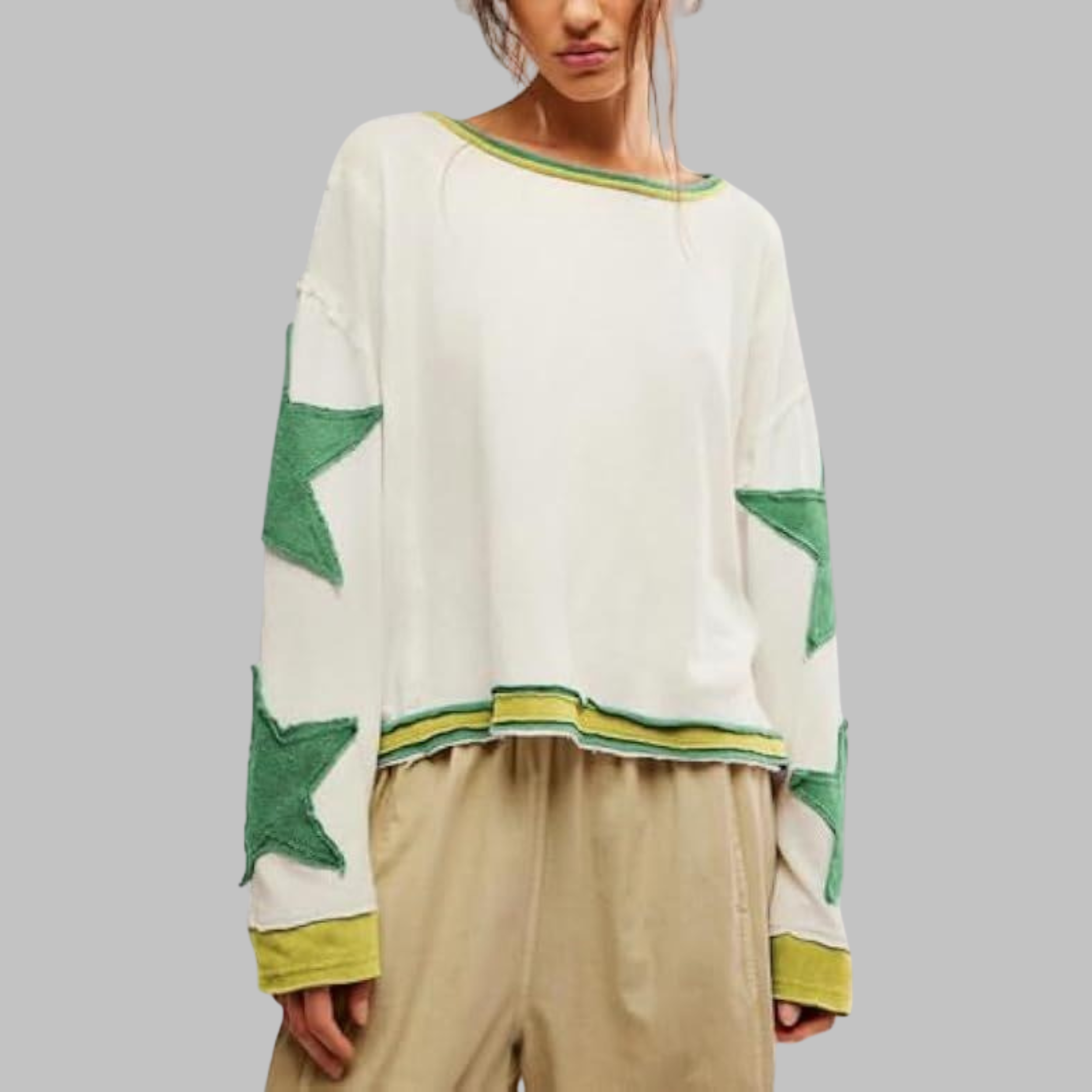 PETIT™ - Haut décontracté d'été ample à manches longues streetwear
