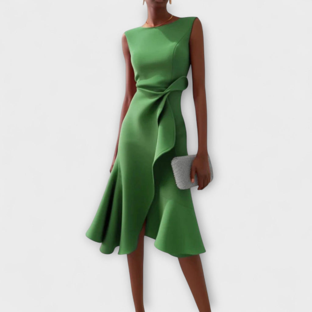 Irène | Robe midi sophistiquée