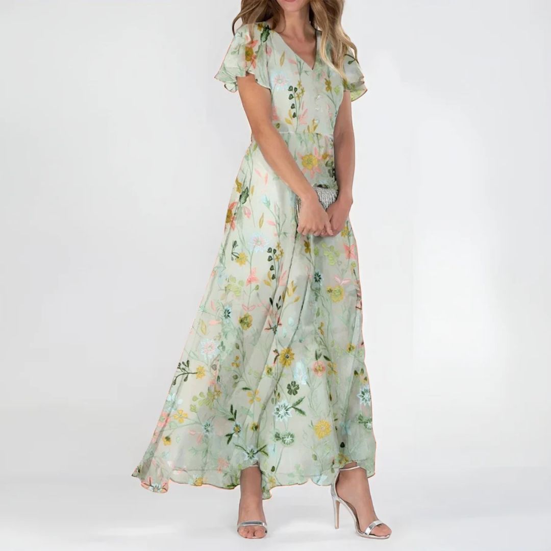 Susan | Robe de luxe ventre plat