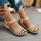 Selene | Crystal Comfort Platform Sandals