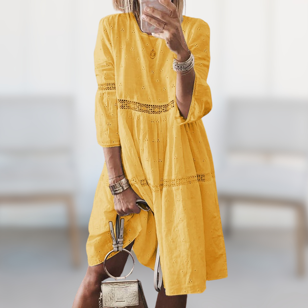 Theresa | Elegant Embroidered Dress