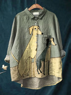 MIKHA™ - T-shirt d'art canin