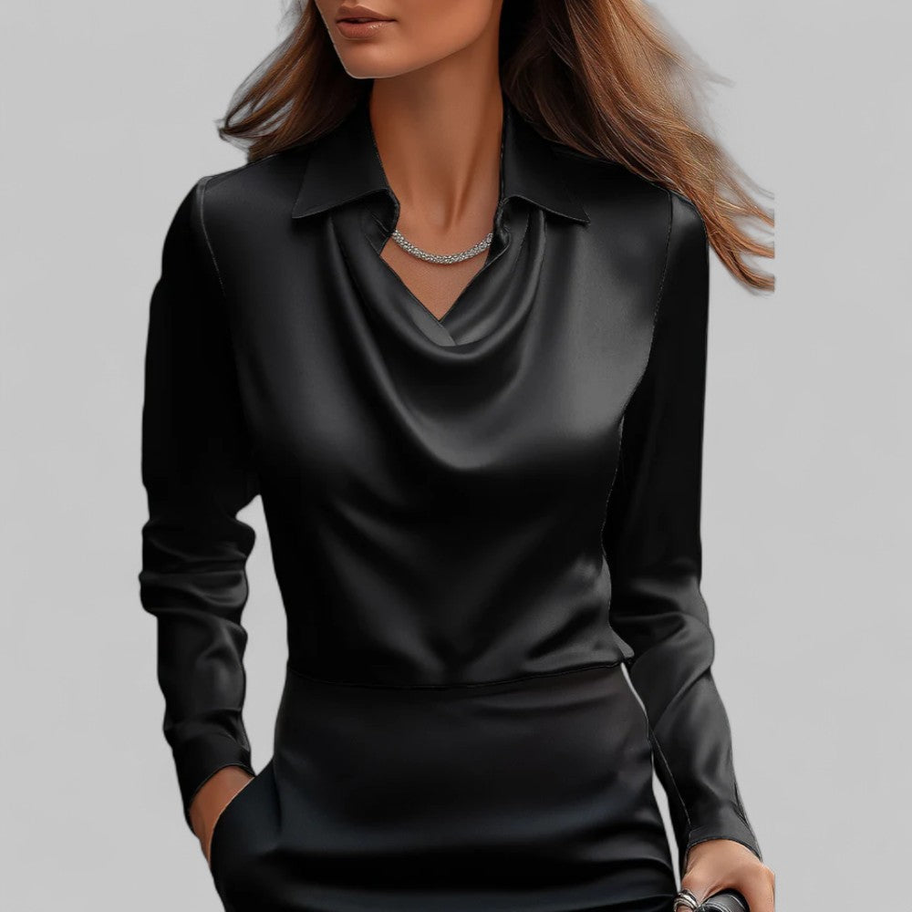 Patricia | Blouse à col bénitier