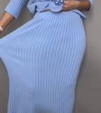 Elaine | Ensemble Confort Jupe Côtes