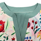 AMARRI™ - Blouse Vintage Fleurie Élégante