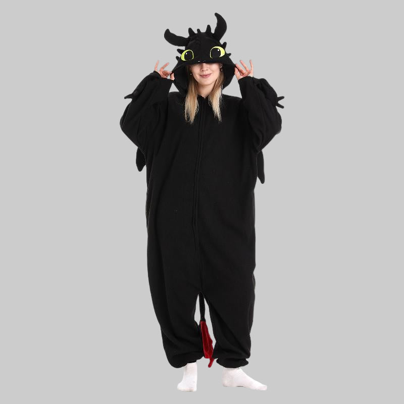 ESMERAY™ - Pyjama-grenouillère confortable dragon Halloween