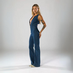 ARIA™ | Salopette en jean évasée