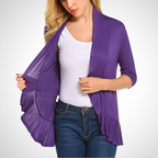MIRIKIT™ – Cardigan Décontracté d'Été Ouvert