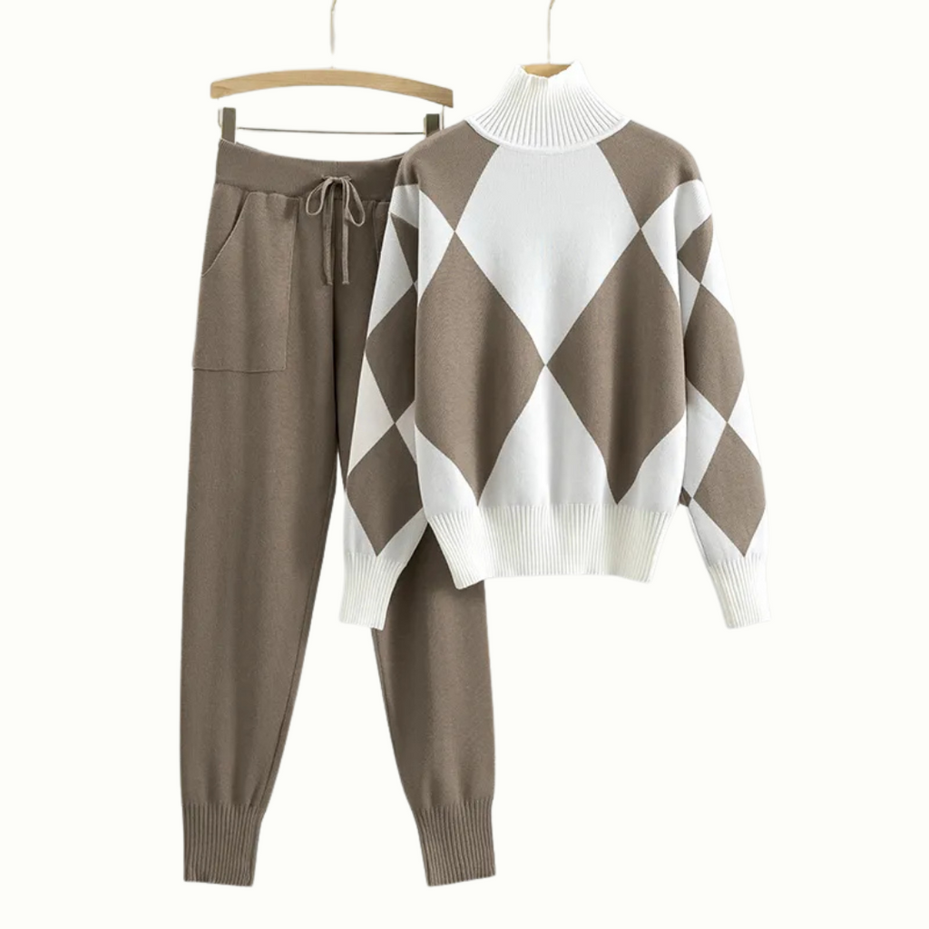 CAMILLE™ | Ensemble coordonné en maille élégante