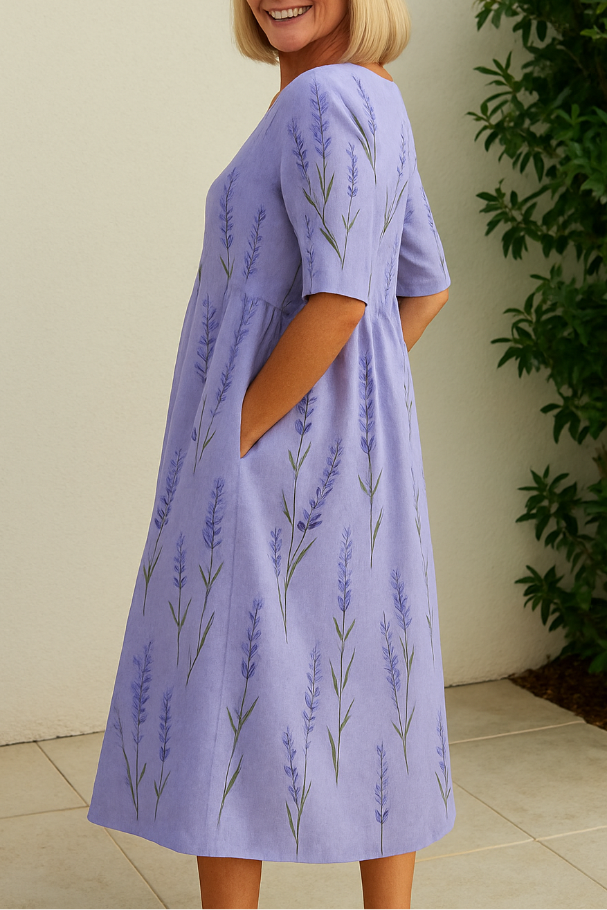 Marilyn | Relaxed Midi Dress