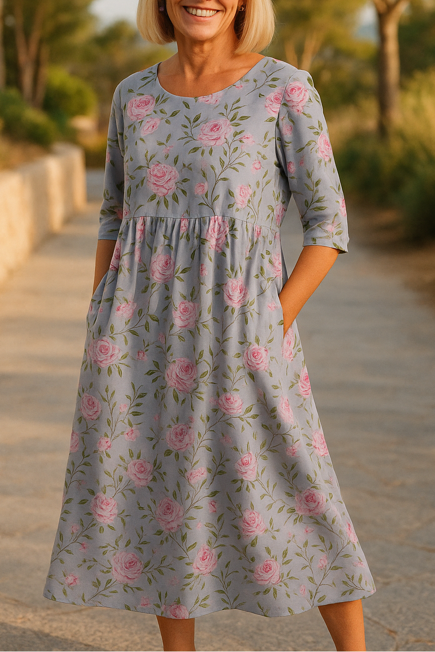 Marilyn | Relaxed Midi Dress
