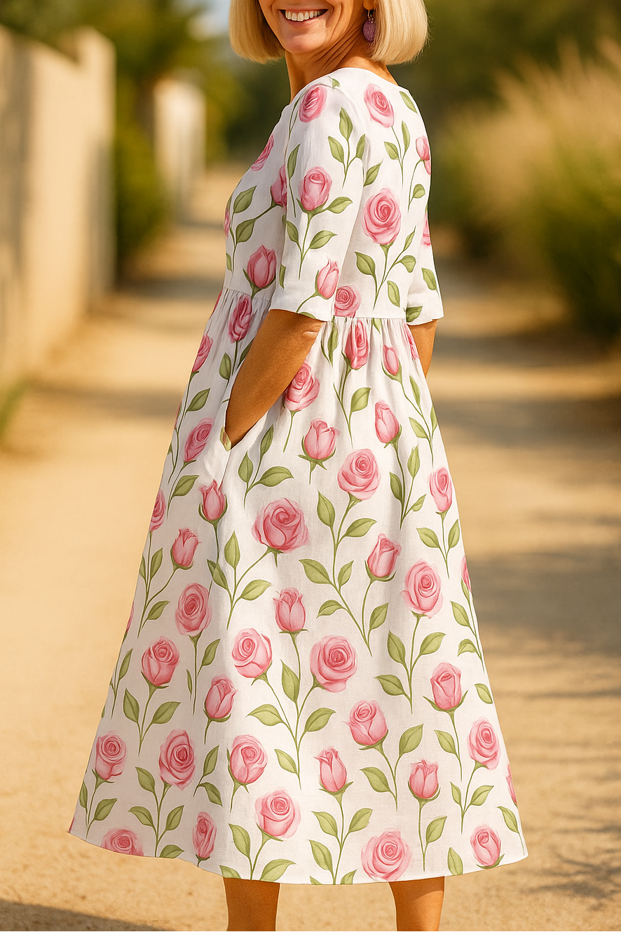 Marilyn | Relaxed Midi Dress