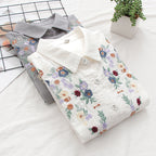 FLAVIE™ – Blouse brodée au charme vintage