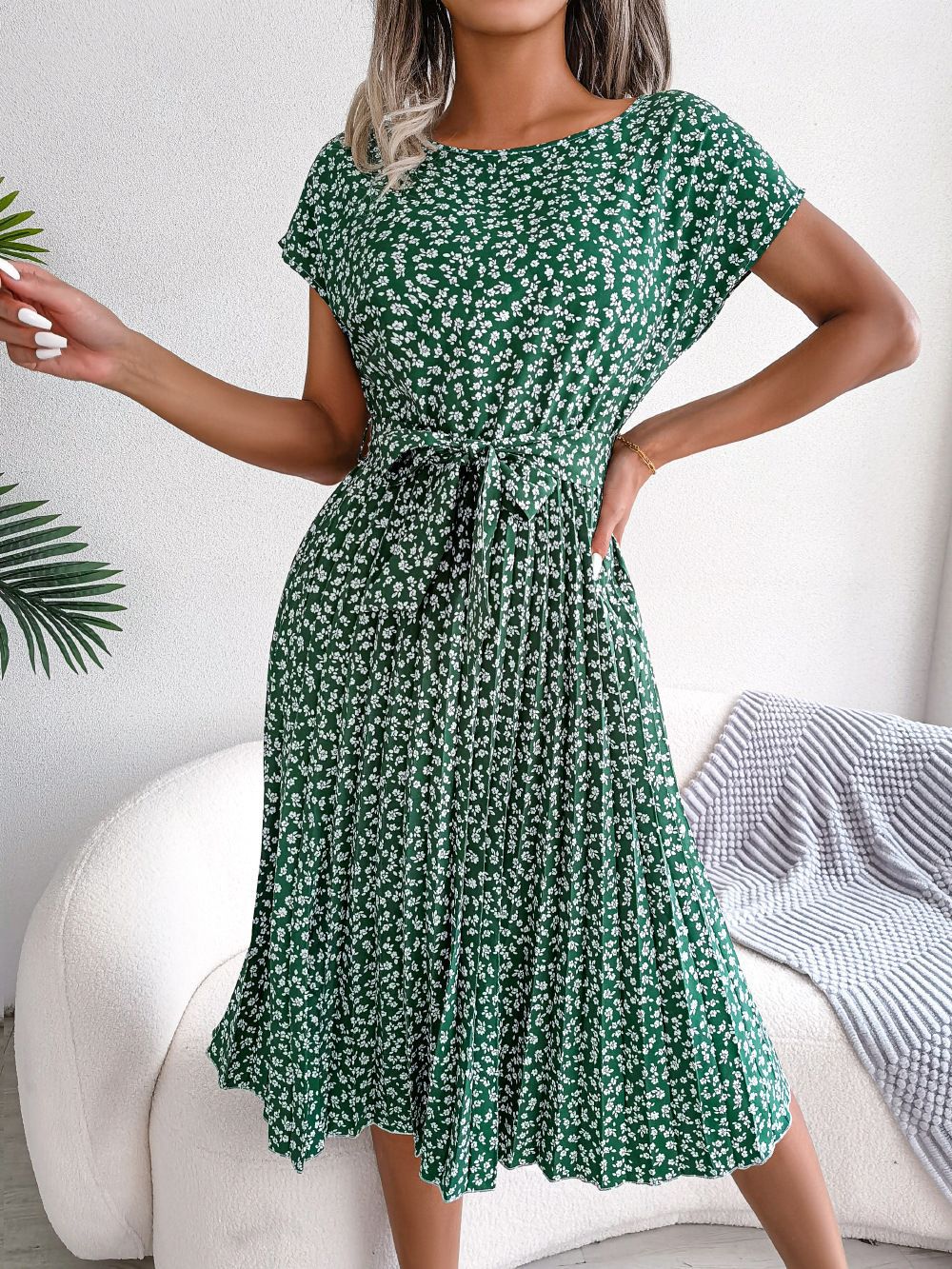 TARYN™ – Robe légère motif floral vintage