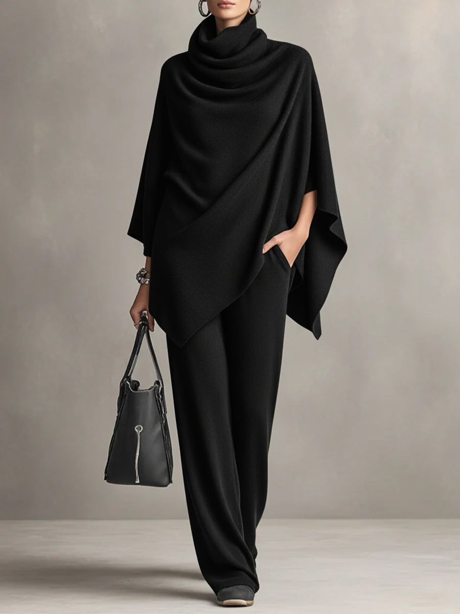 Helen™ | Ensemble deux pièces drapé élégant