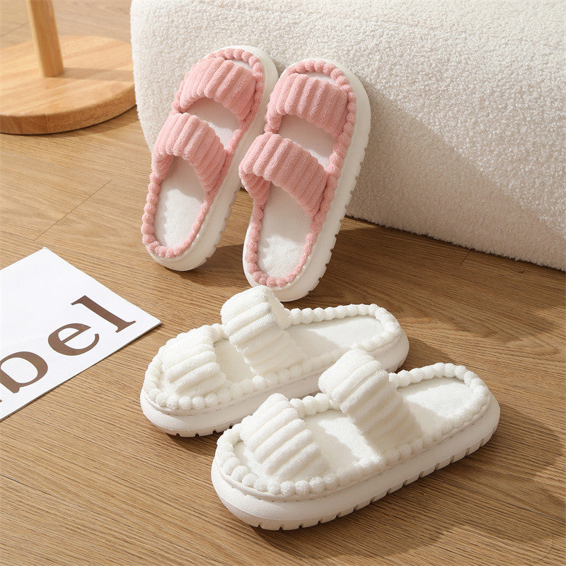 SIRA™ – Chaussons ouverts moelleux et douillets
