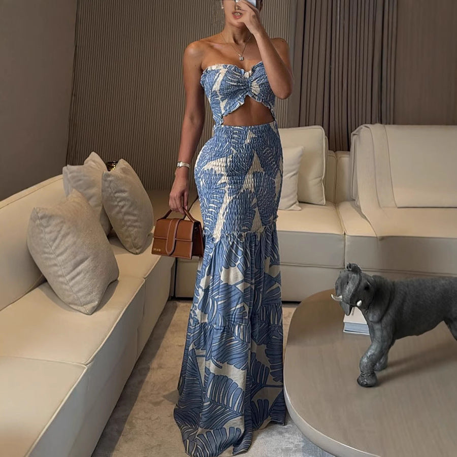 LIVARA™ – Robe sirène élégante à volants