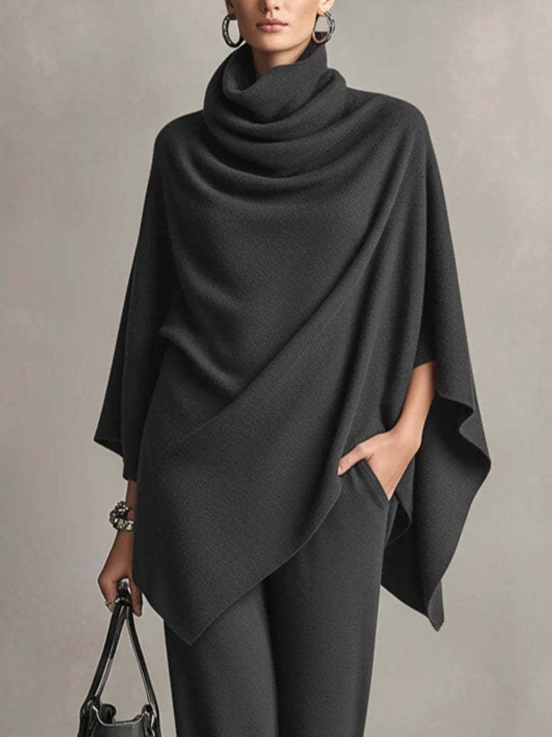 Helen™ | Ensemble deux pièces drapé élégant