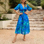 ANNELIE™ – Robe Midi Florale Daydream