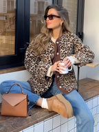 LYDIA™ | Gilet Chic Léopard