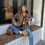 LYDIA™ | Gilet Chic Léopard