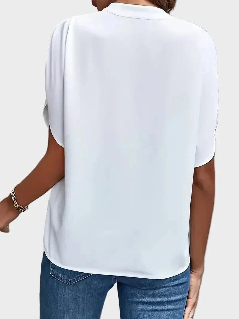 Vivienne | Blouse fluide à col en V