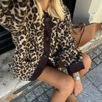 LYDIA™ | Gilet Chic Léopard