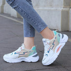 KAMILLE™ - Baskets Chunky Multicolores