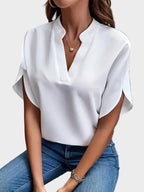 Vivienne | Blouse fluide à col en V