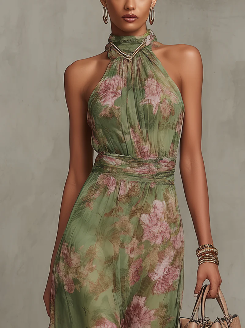 Norma | Robe d'été élégante à fleurs