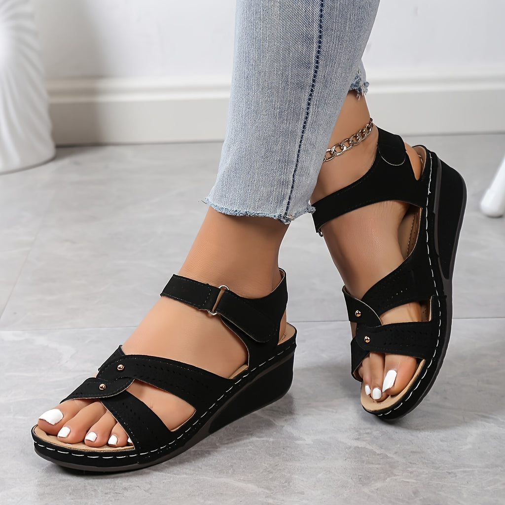 Alina | Breeze Comfort Wedge Sandals
