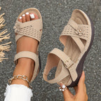 Marielle | Floral Comfort Wedge Sandals