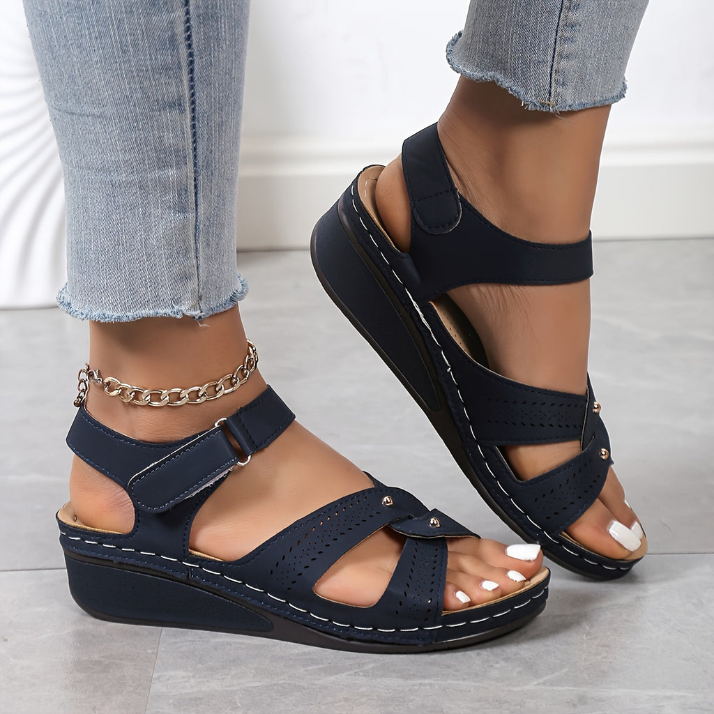 Alina | Breeze Comfort Wedge Sandals