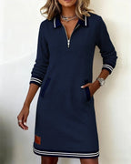 Diane | Robe élégante à manches longues