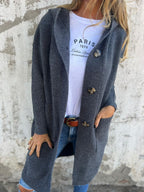 VERONICA™ - Cardigan long chic en maille